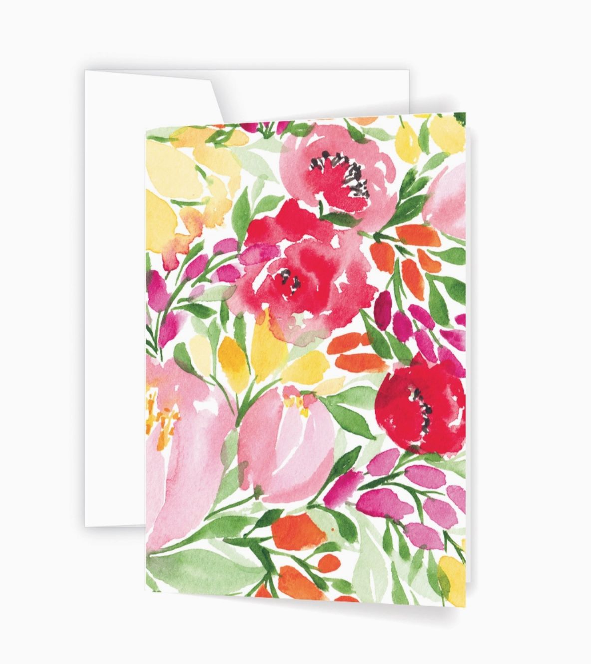 Summer Florals Greeting Card
