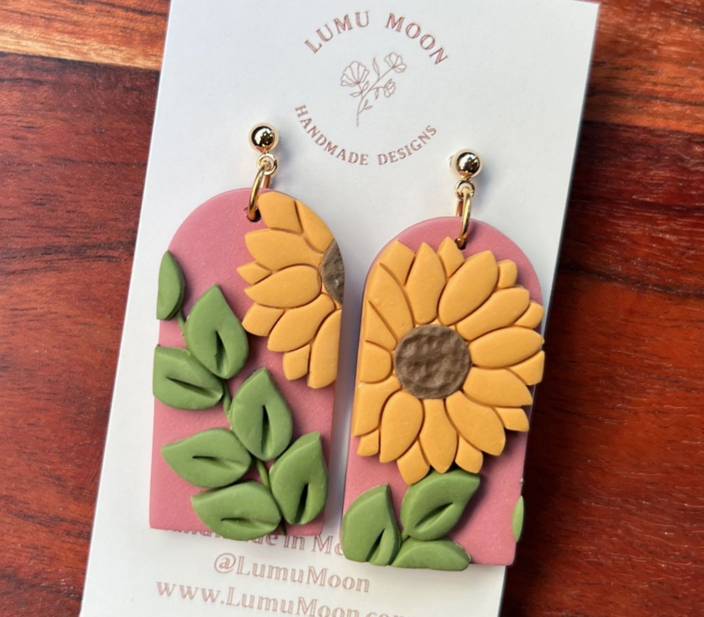 Sunflower Sessions - Arch Earrings