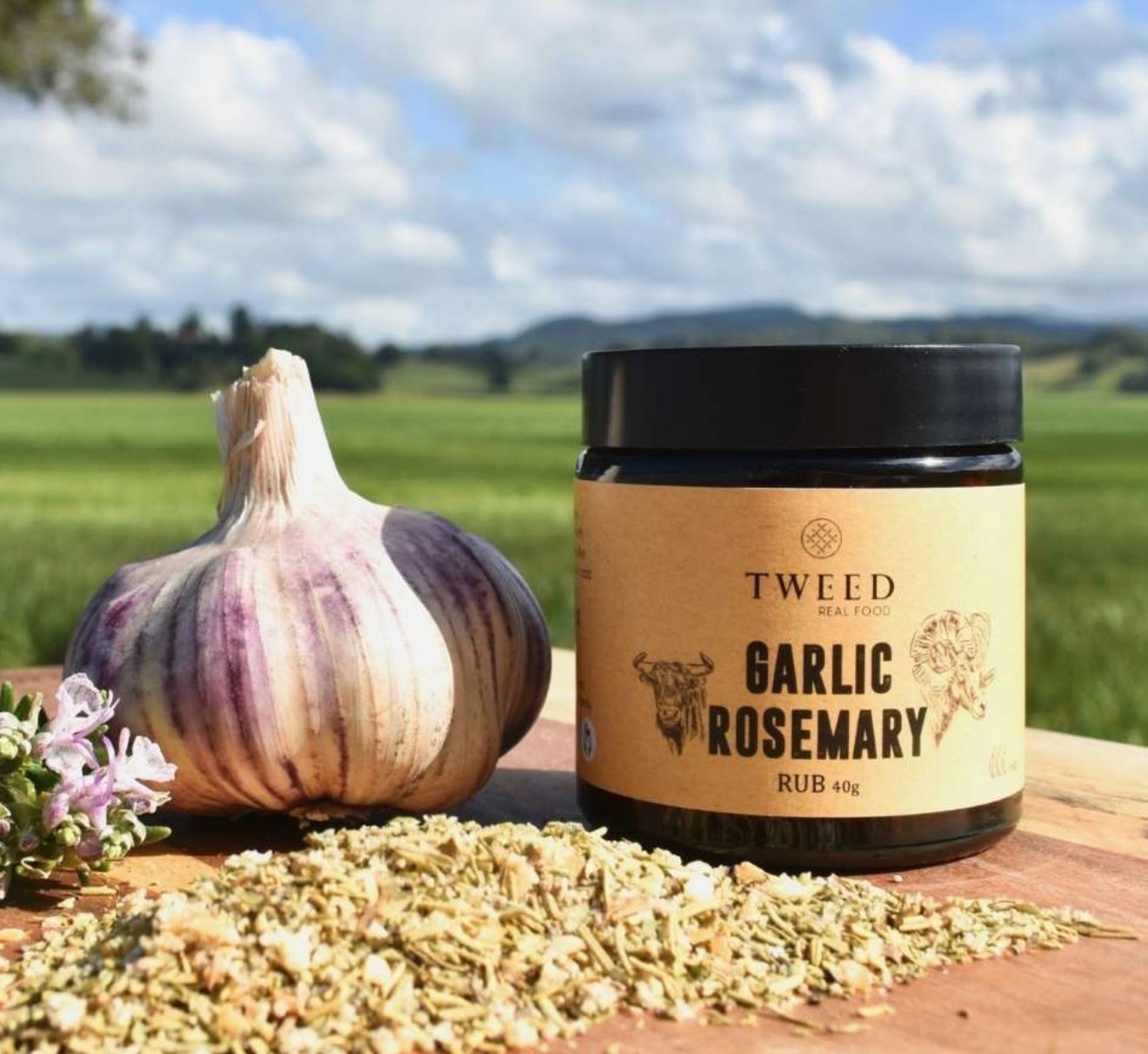 Garlic Rosemary Rub