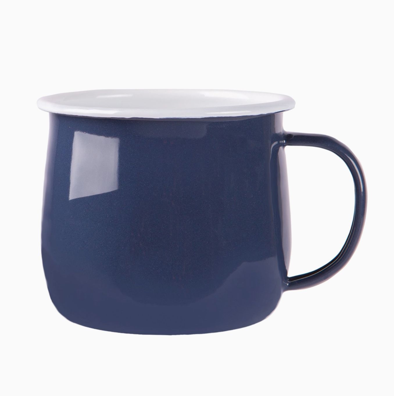 Enamel Belly Mug - NAVY