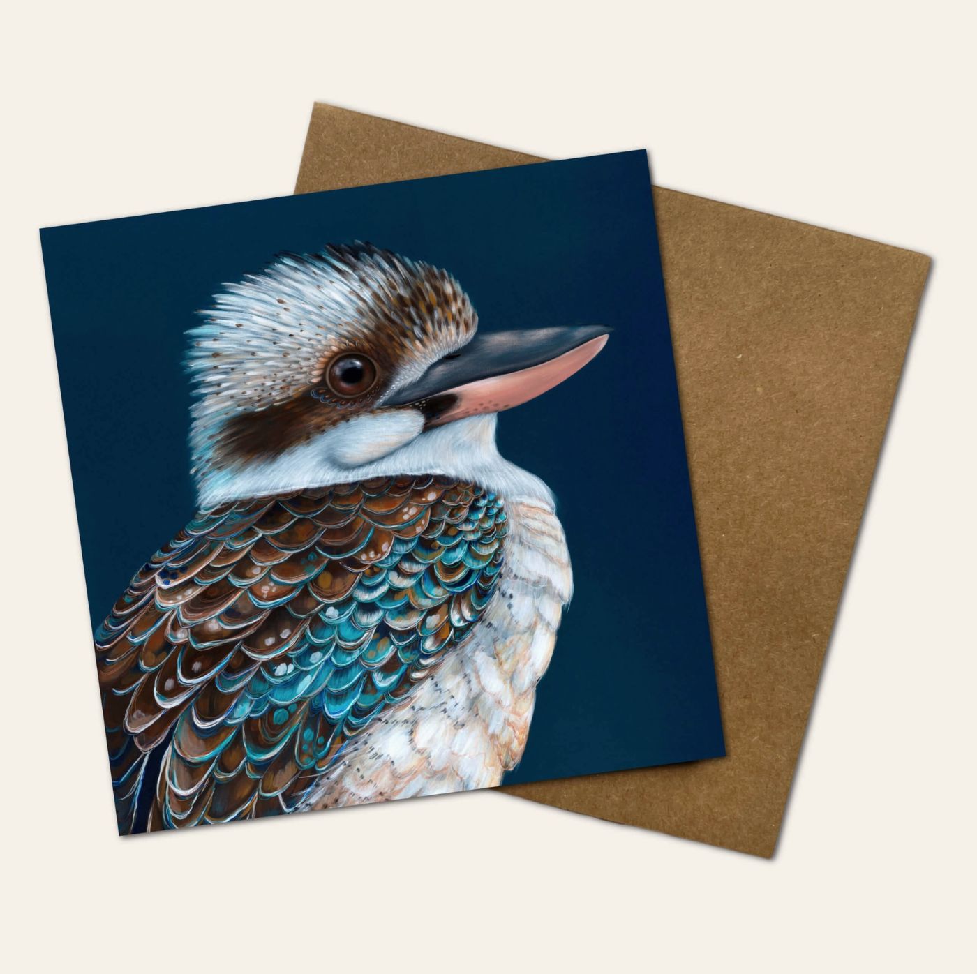 Archie the Kookaburra Greeting Card