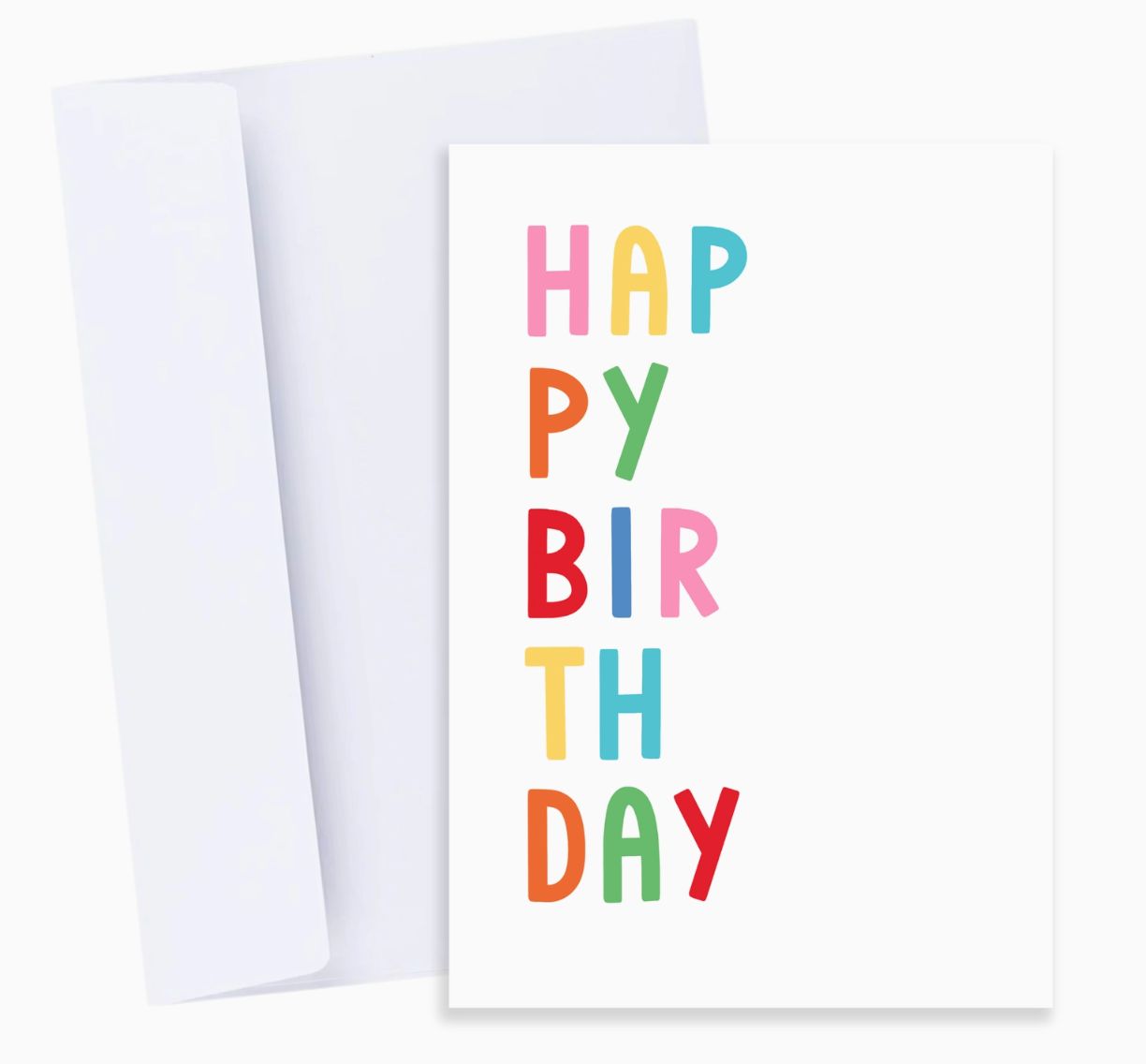 Happy Birthday colourful card