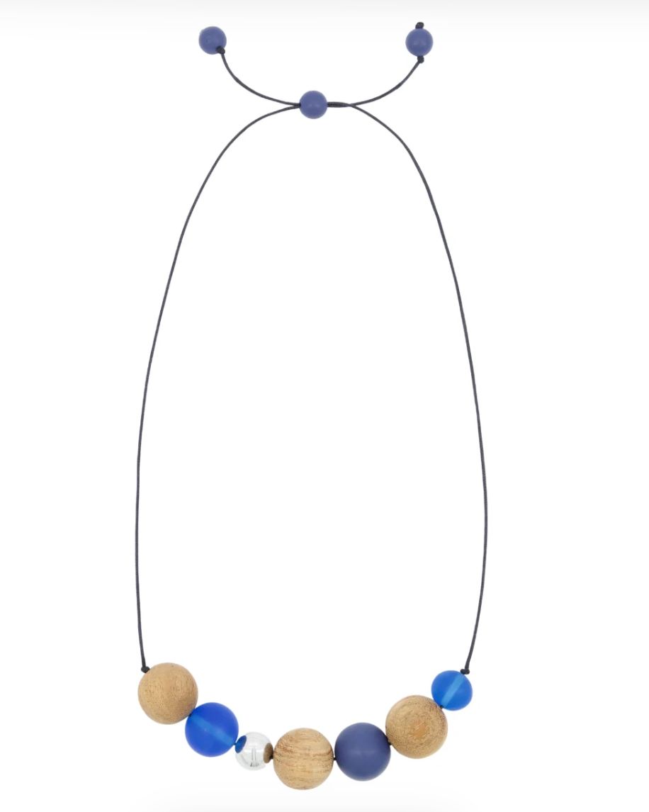 Marble Scoop Necklace