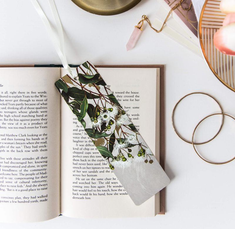 White Collection Bookmark - Marri Gum