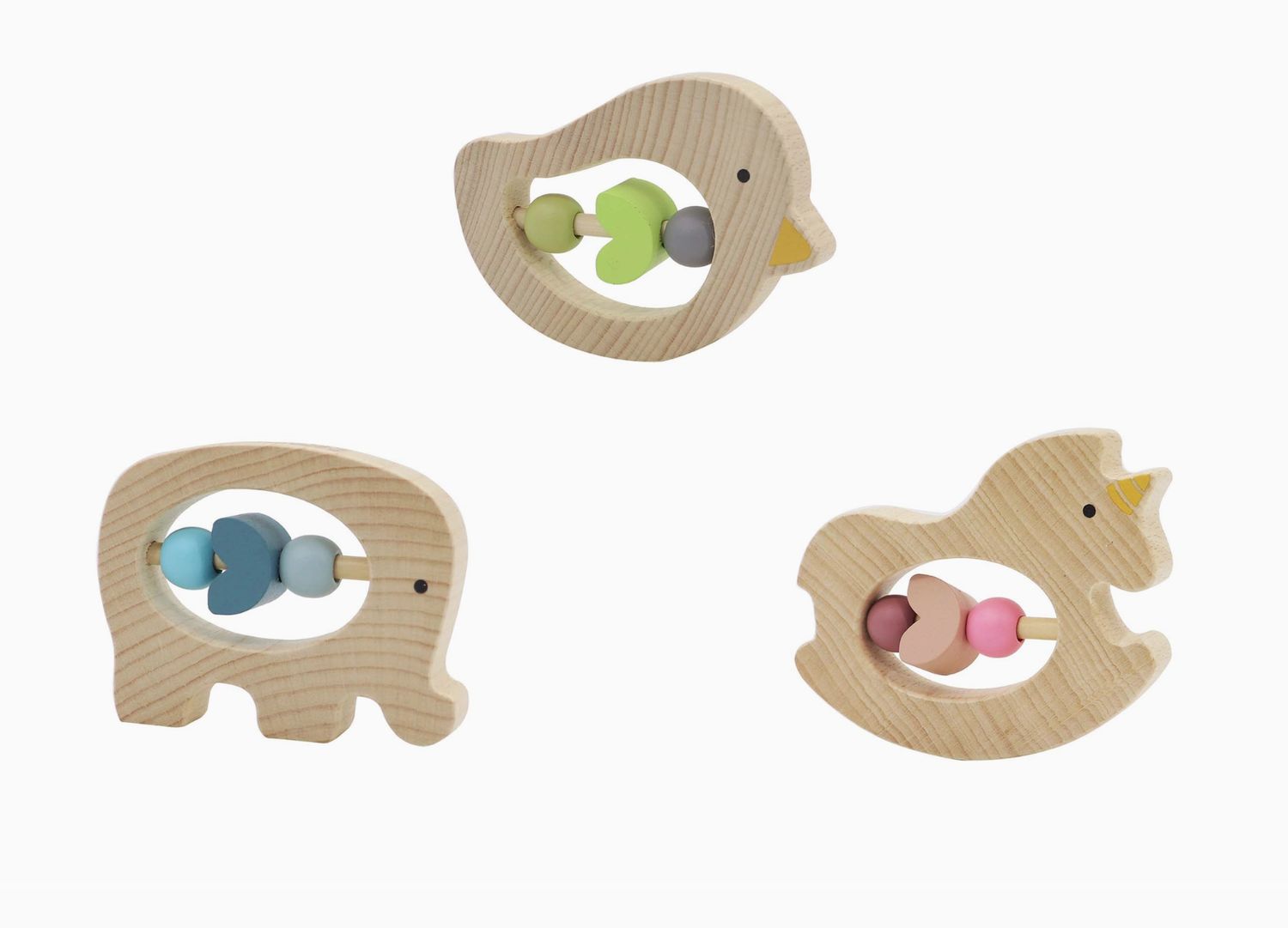 Wooden Baby Rattle