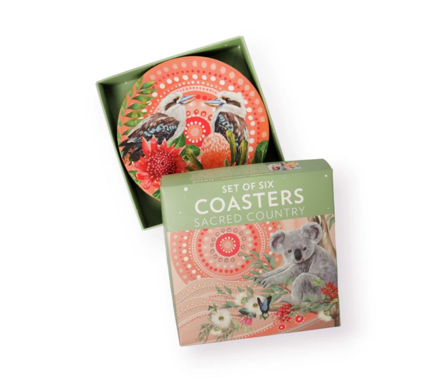 Coasters Sacred Country (set of 6)