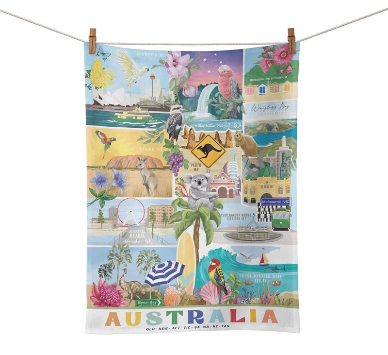 G&#39;Day Australia - Tea Towel