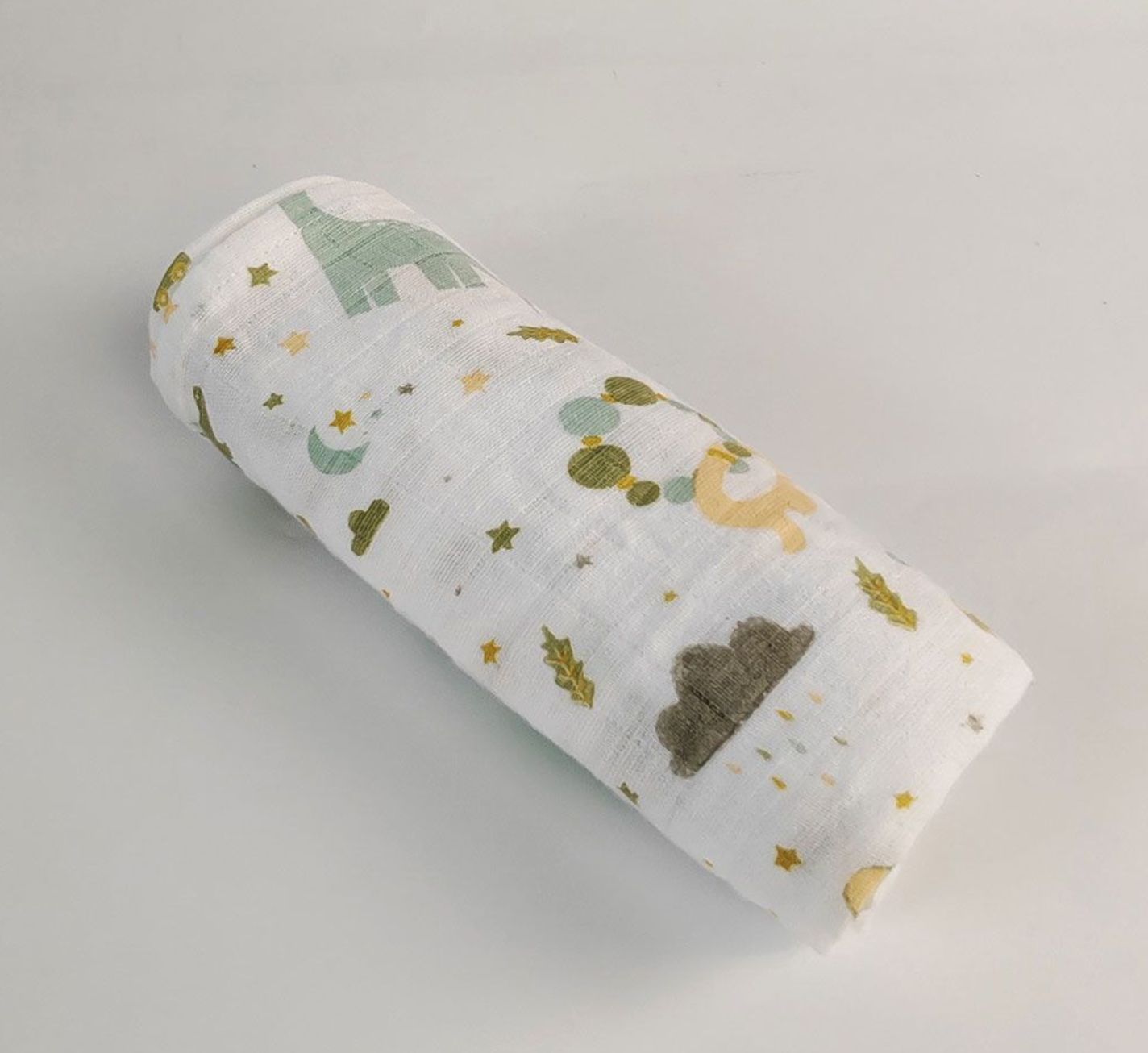 Dinosaur Muslin Blanket