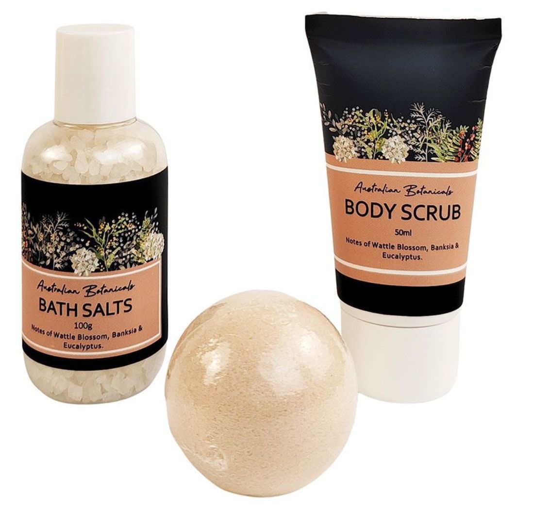 Evie Floral Bath Body Care Set