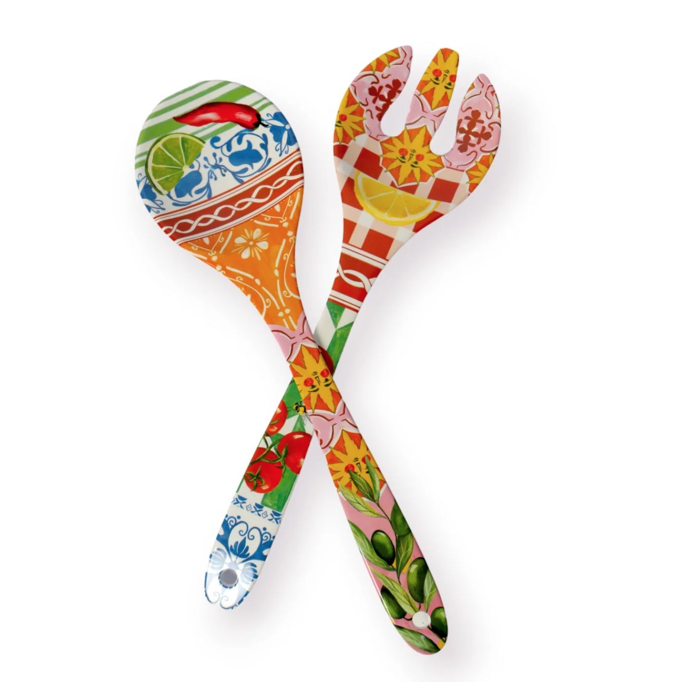 Italian Summer Salad Servers