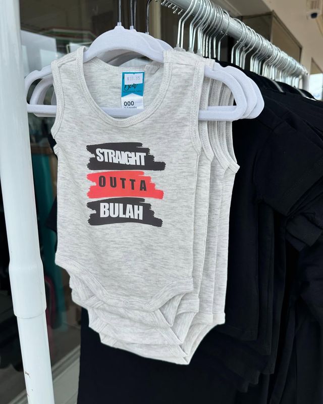 Straight Outta Bulah&#39; BODYSUIT (baby)