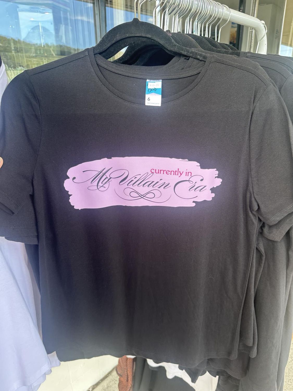 &#39;Currently in My Villain Era&#39; T-shirt