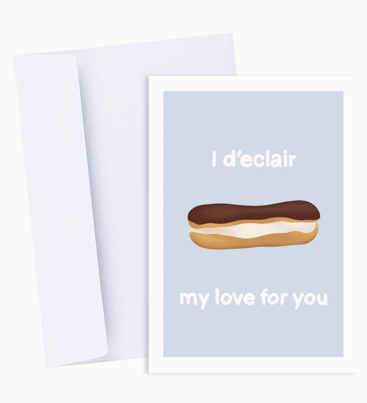 D&#39;eclair My Love Card