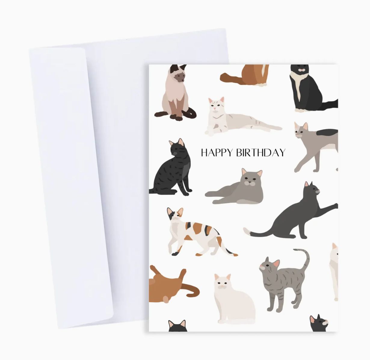 Cat Birthday Card