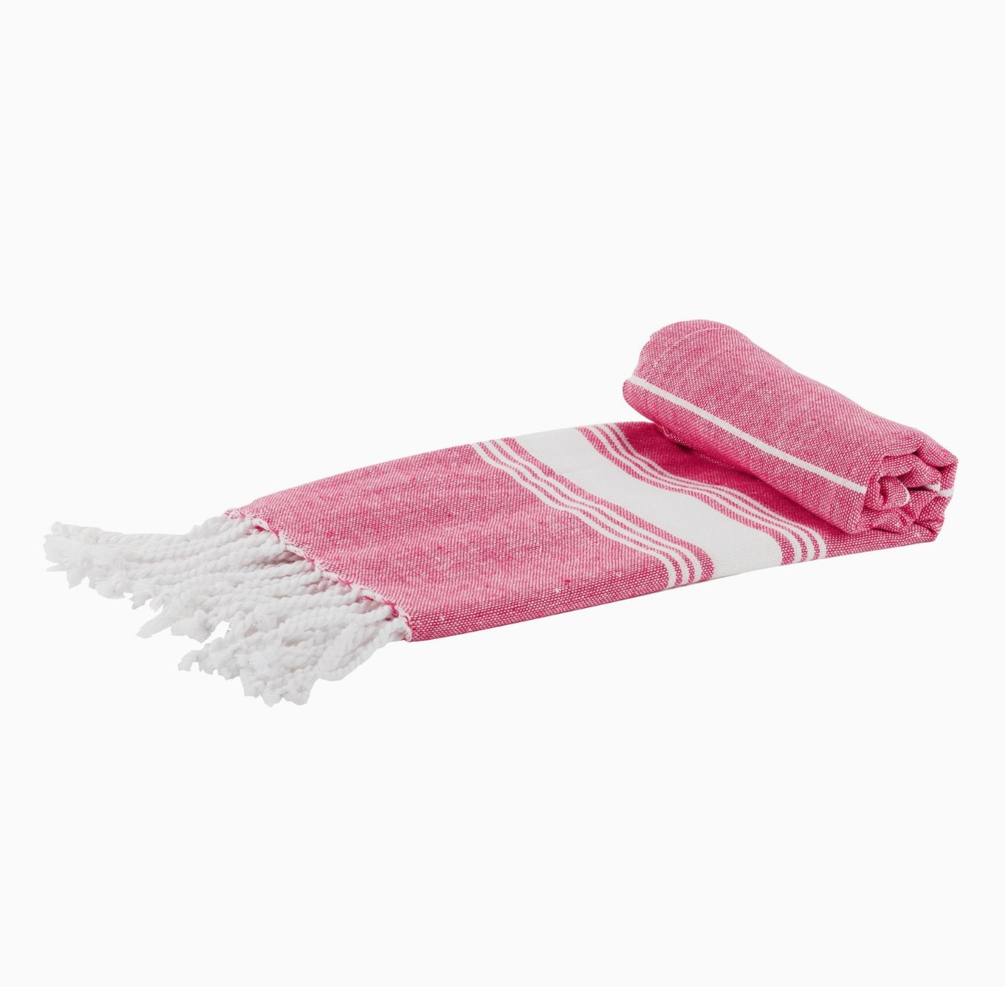 Small Turkish Beach Towel - Pink
