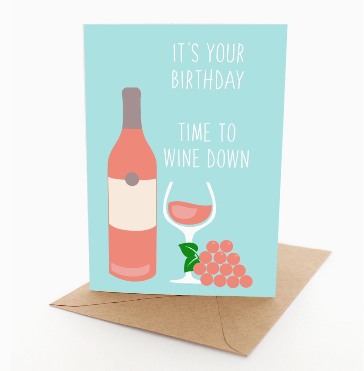 Wine Down - Card
