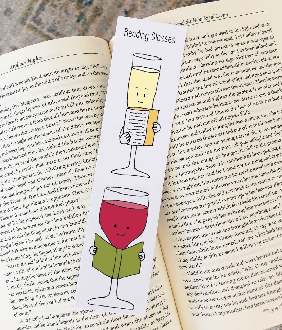 Reading Glasses - Bookmark