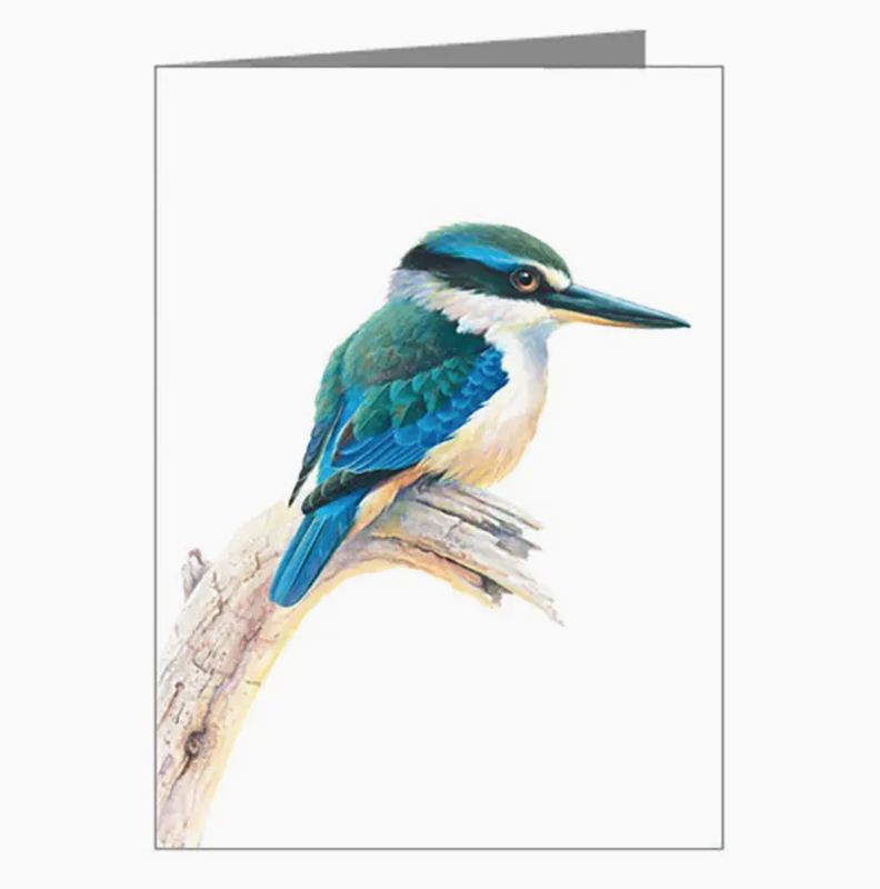 Sacred Kingfisher - Card
