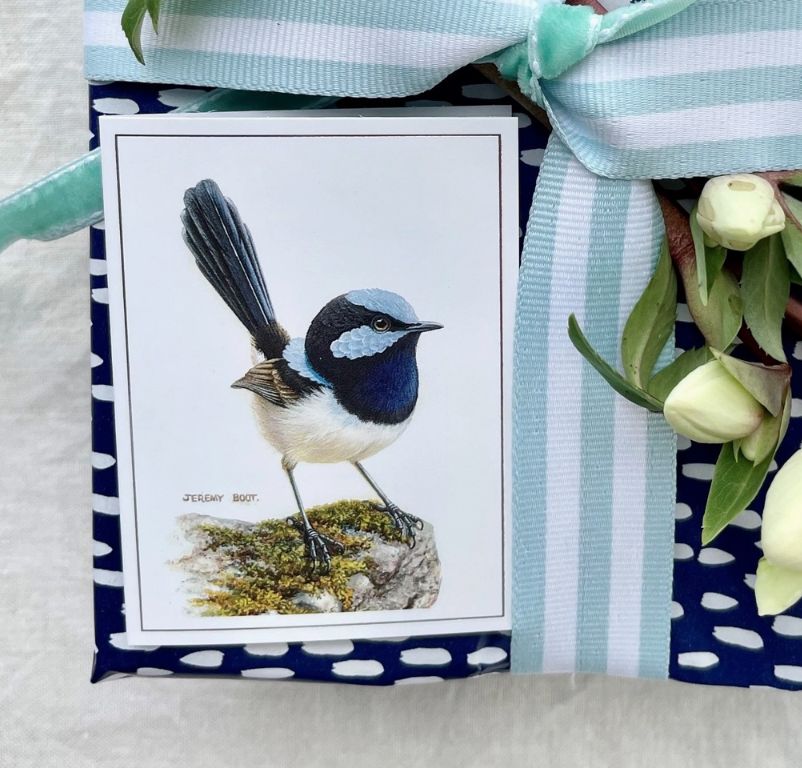 Gift Tag - Blue Wren