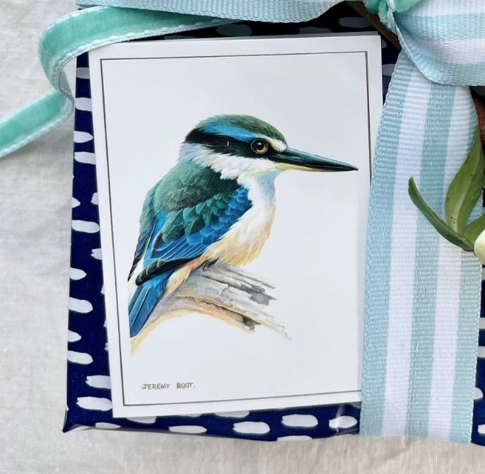 Gift Tag - Sacred Kingfisher