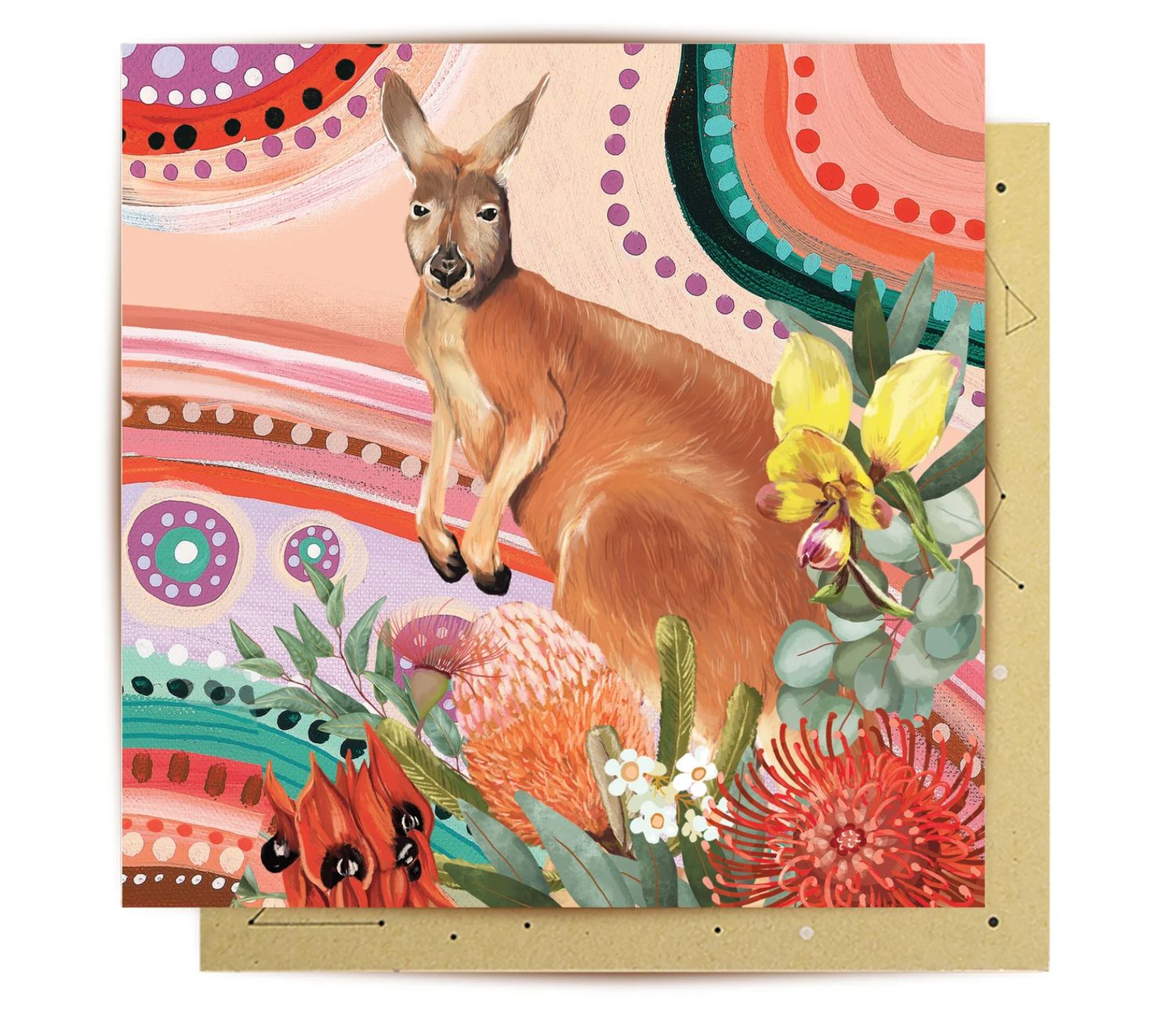SACRED COUNTRY VOL.2 KANGAROO - Greeting Card