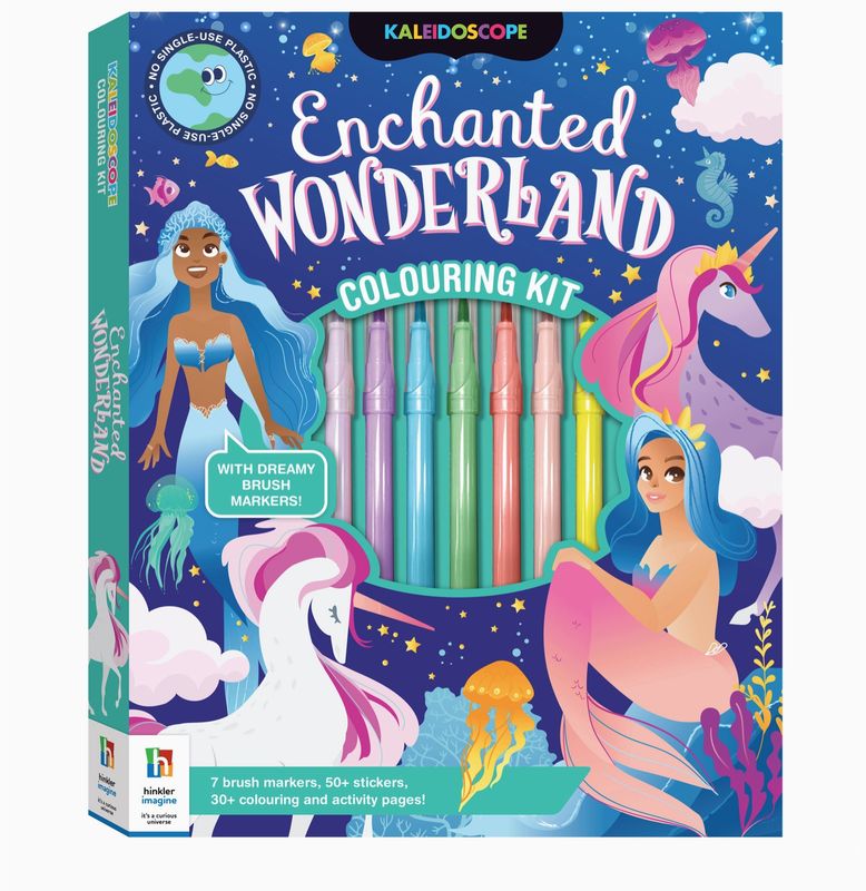 Enchanted Wonderland Colouring Kit