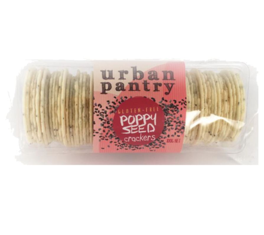 Poppy Seed Crackers - 100gm (Urban Pantry)