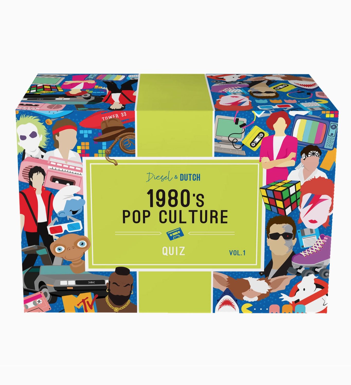 1980&#39;s Pop Culture Trivia Box