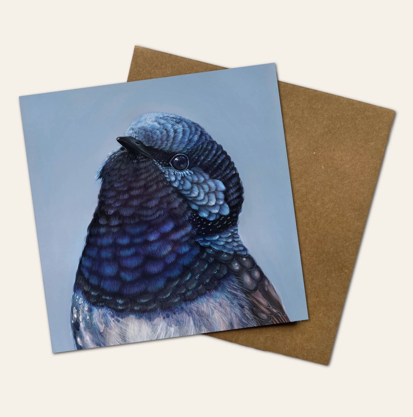 Bobby the Superb Fairy Wren - Card