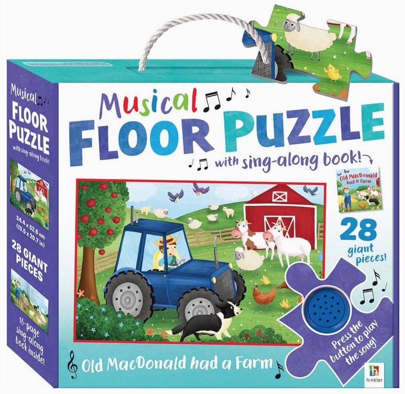 Musical Floor Puzzle - Old Macdonald