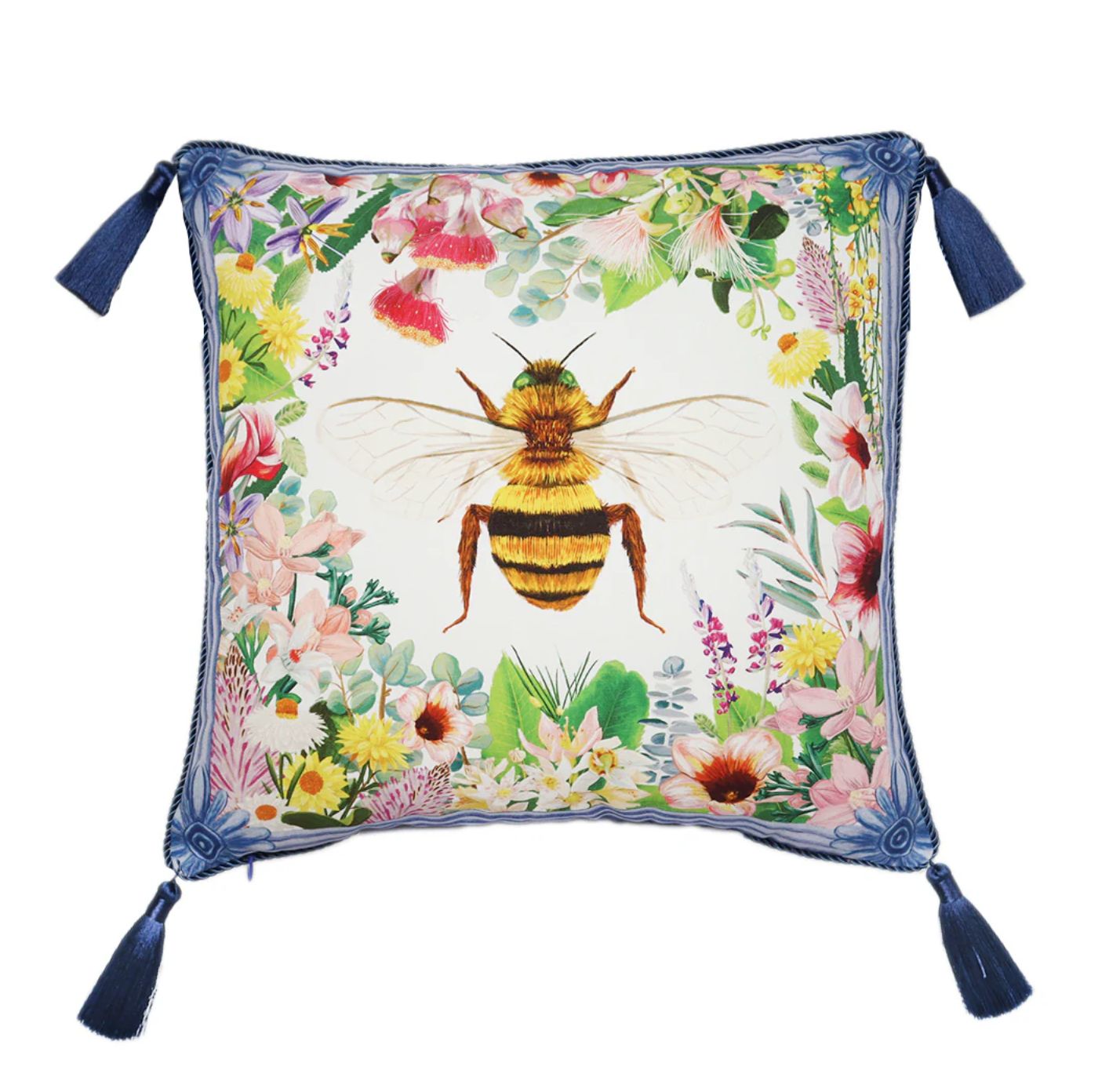 Statement Cushion - Enchanted Garden (square)