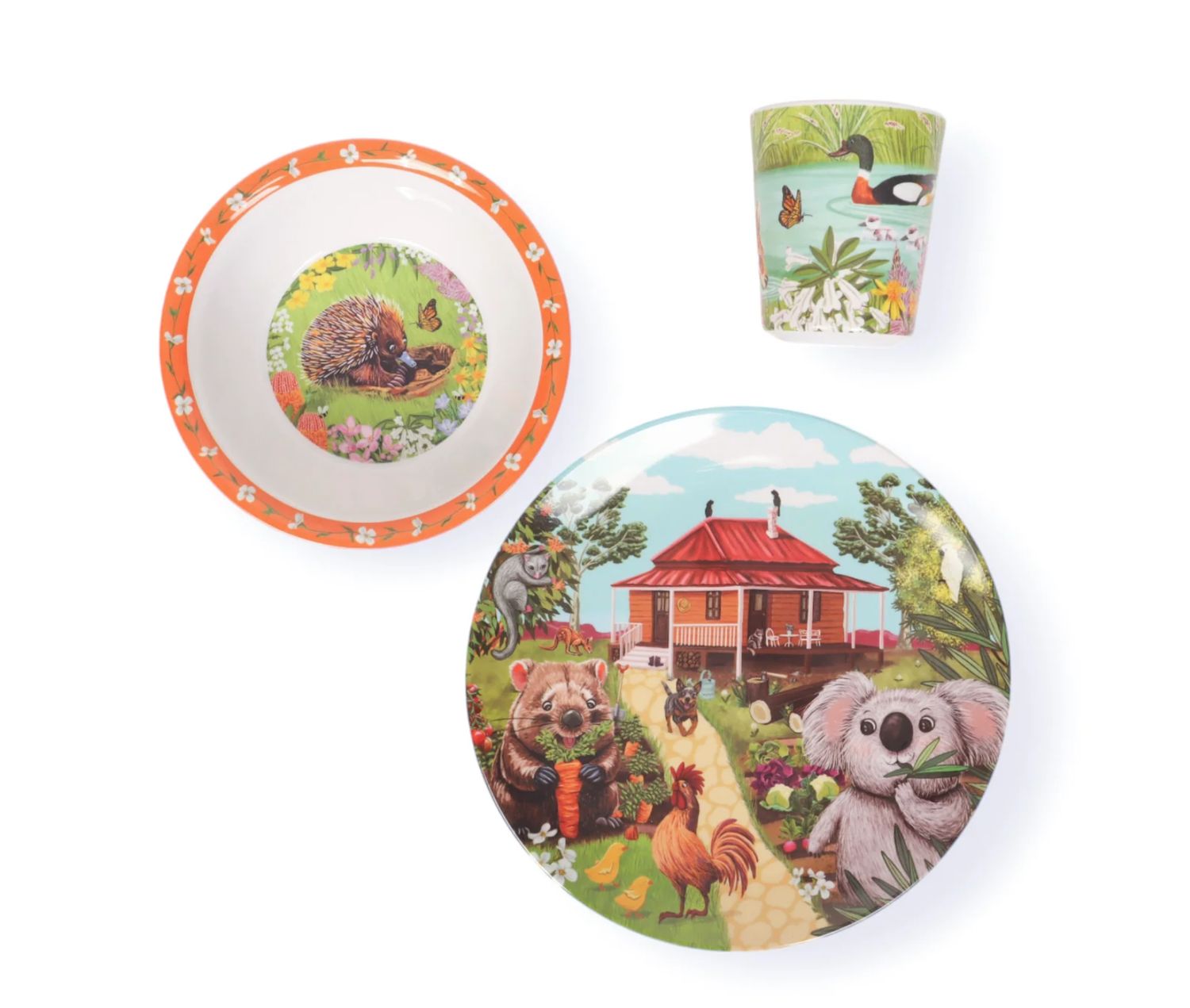 Children’s Melamine Set Garden Giggles