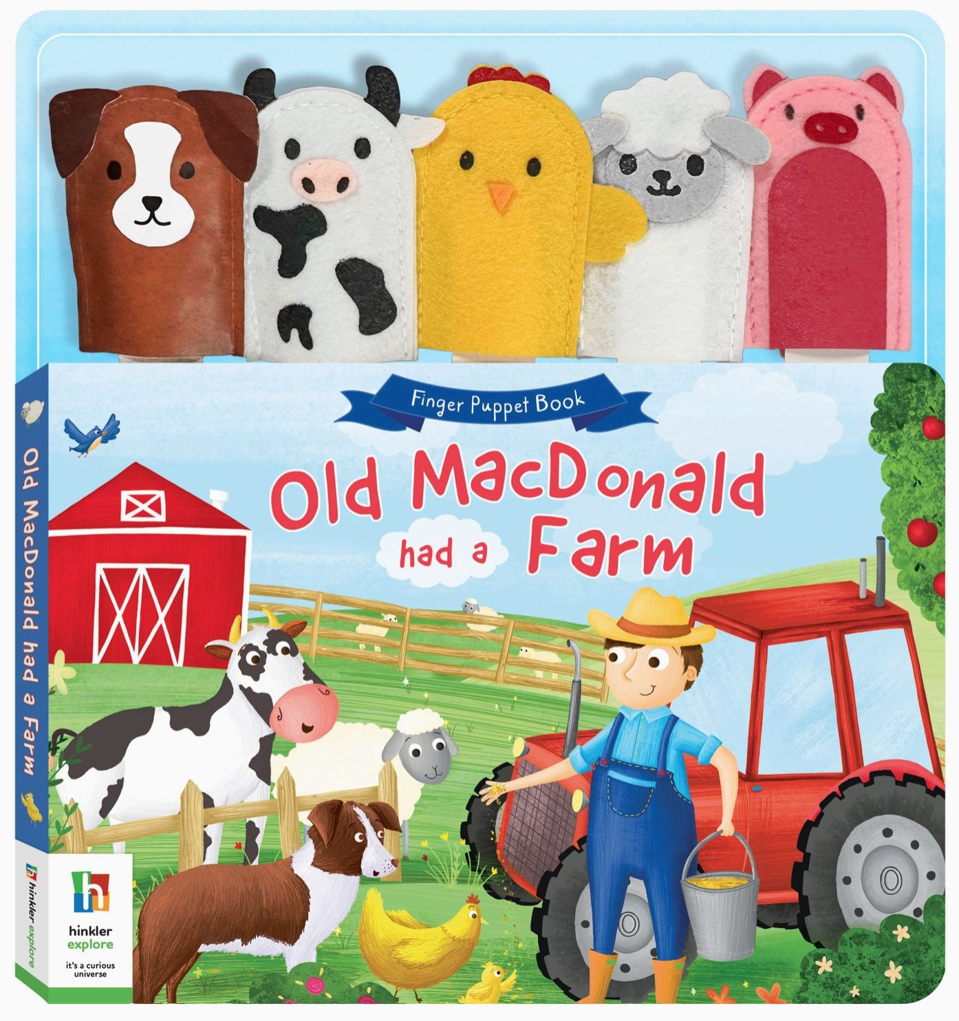 Old Macdonald Had A Farm - Finger Puppet Book