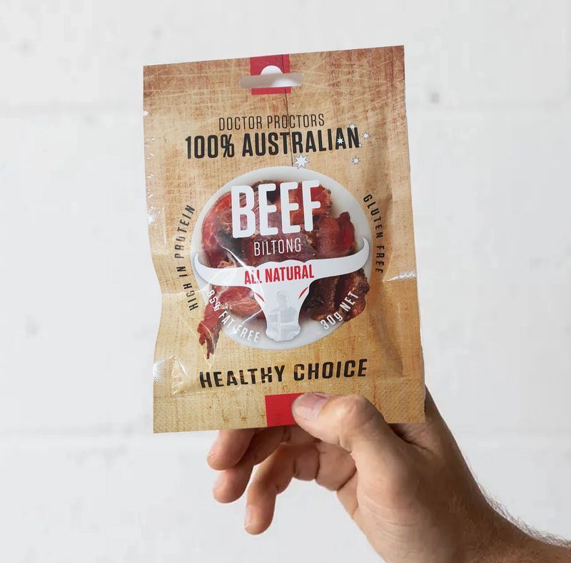 Doctor Proctor's Healthy Choice Beef Biltong 30g