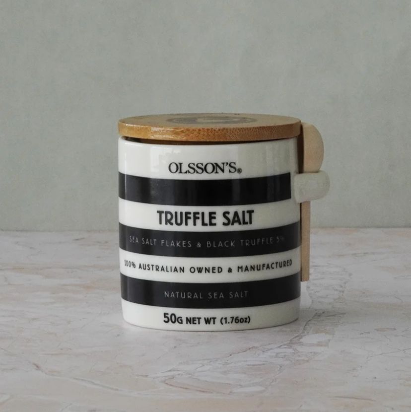 Truffle Salt 50gm Stoneware Jar
