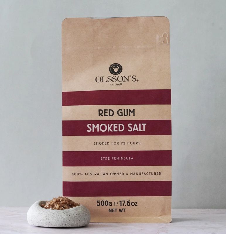 Olsson's Red Gum Smoked Salt - 500g