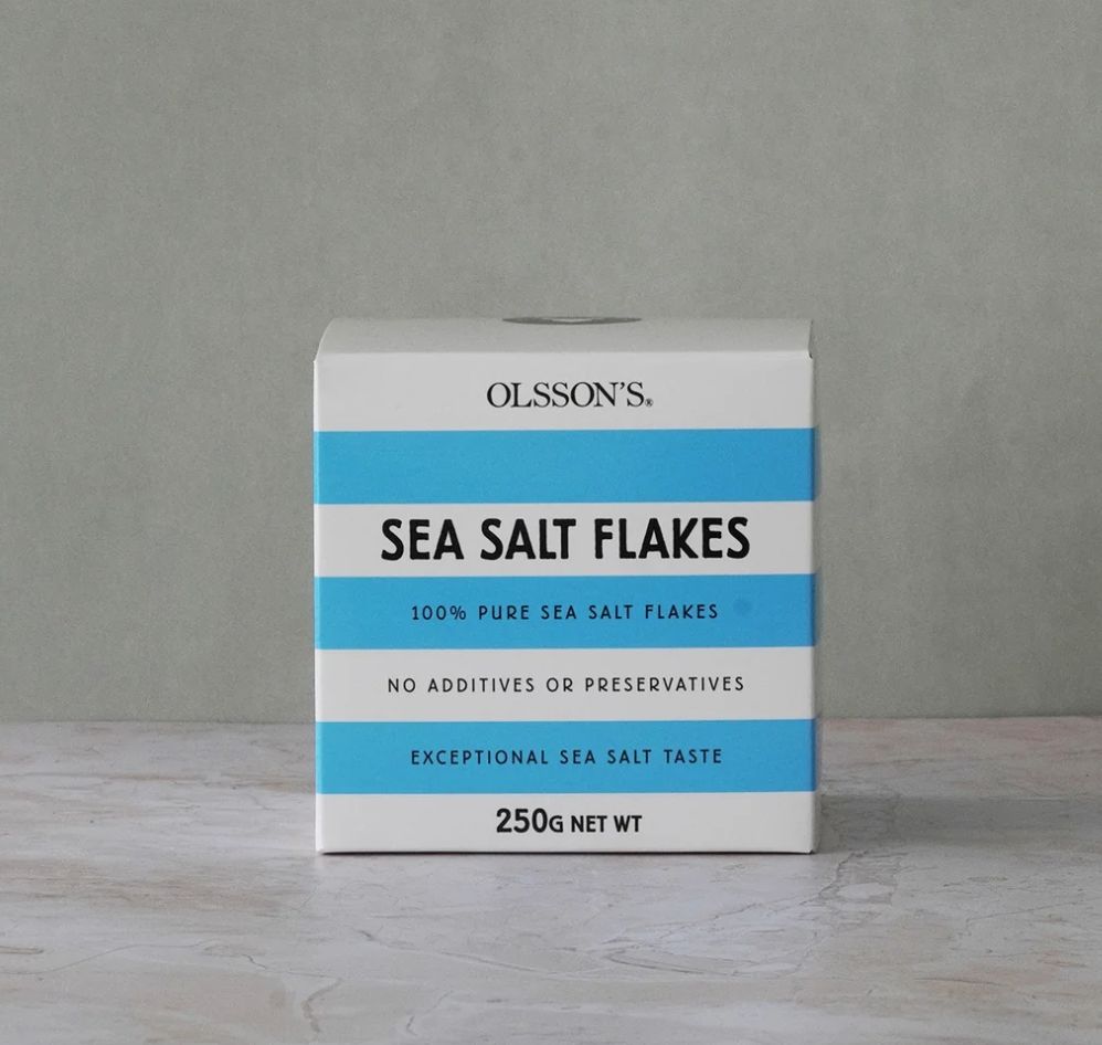 Sea Salt Flakes Cube Box 250g