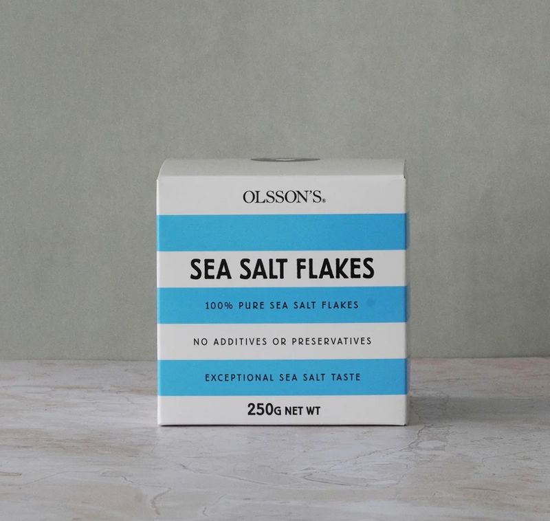 Sea Salt Flakes Cube Box 250g