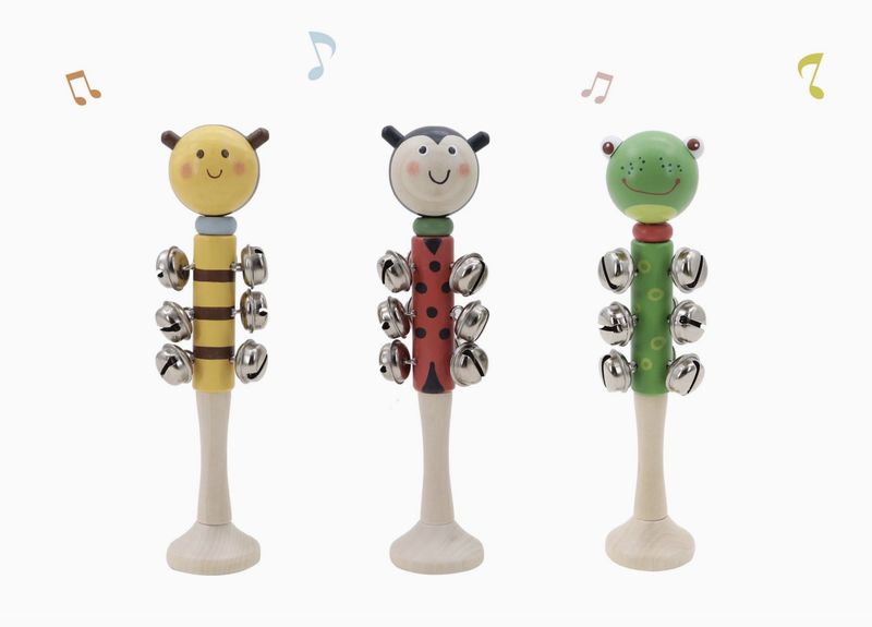Wooden Bell Stick