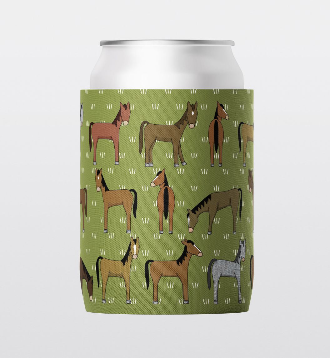 Stubby Holder Horses