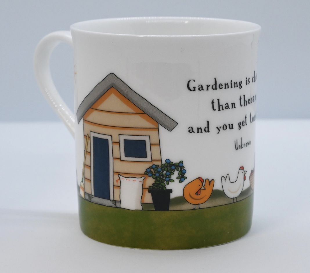 Garden Therapy - Bone China Mug
