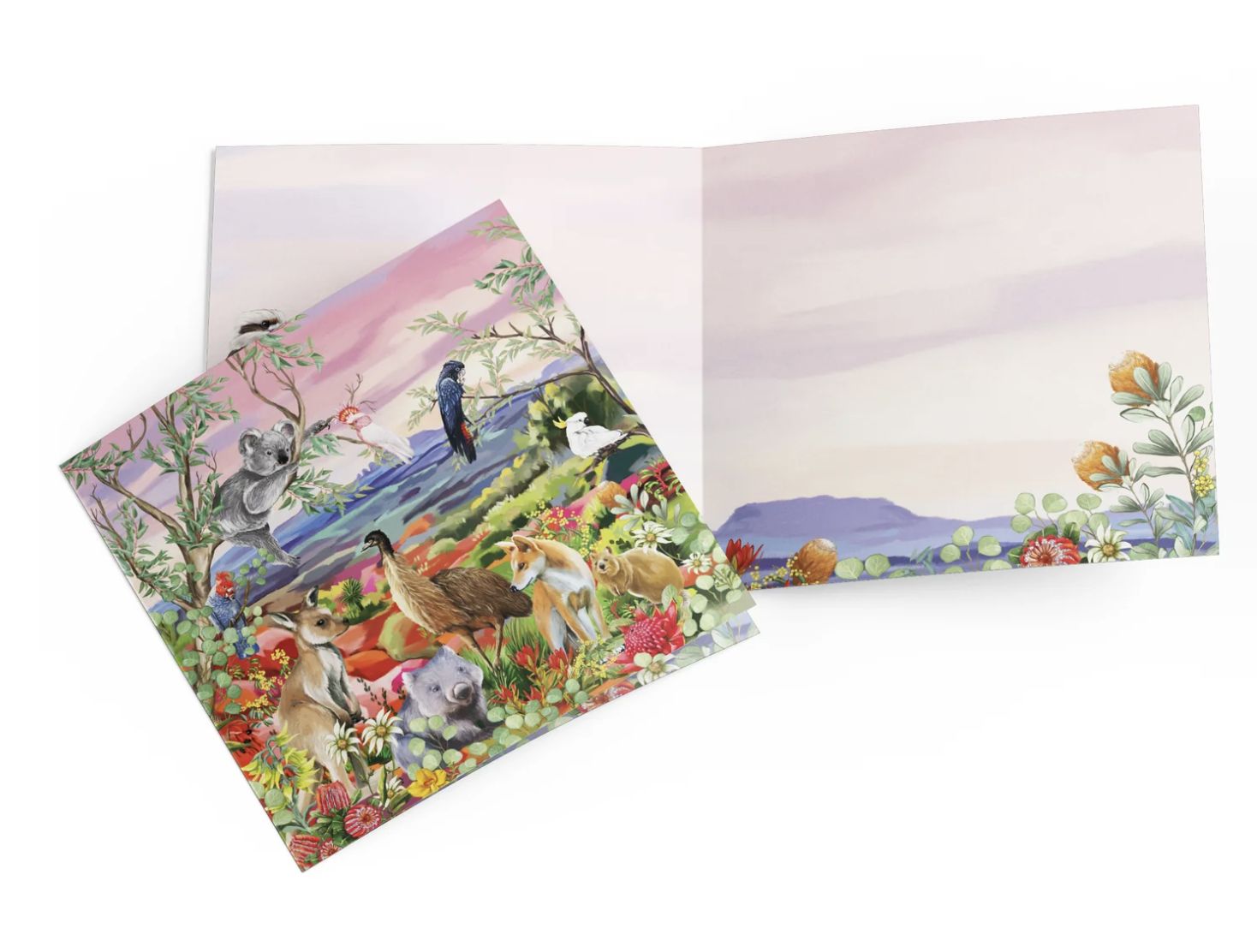 Greeting Card Nature Dwellings