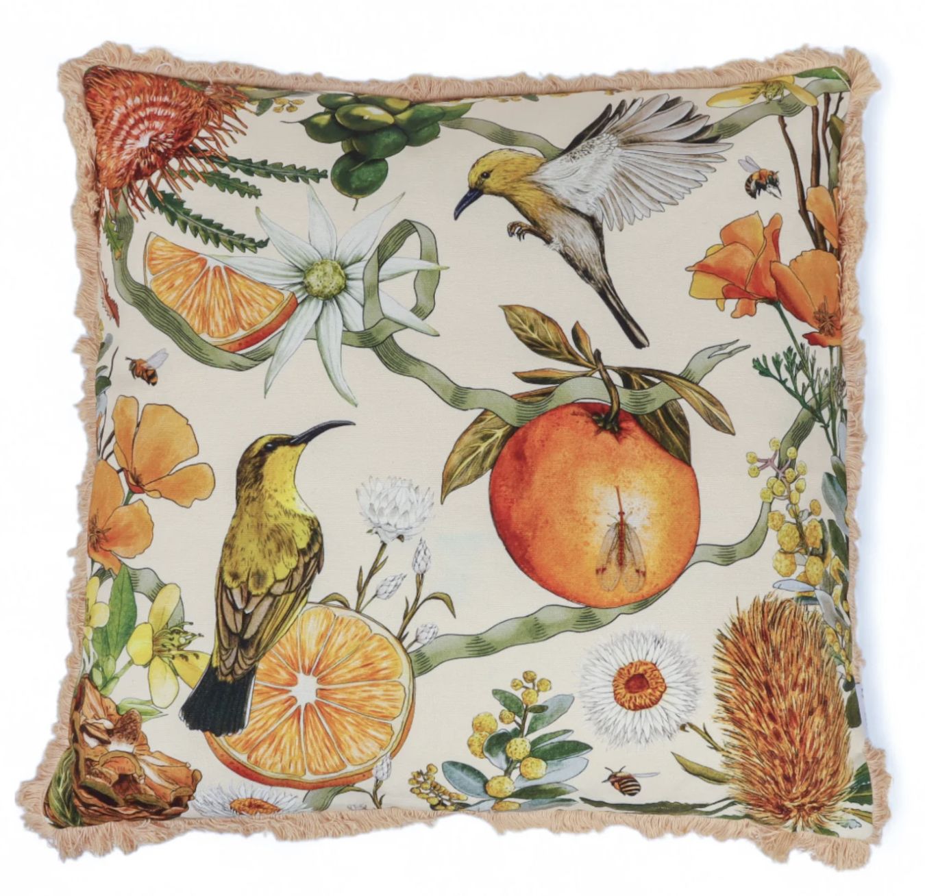 Square Cushion Golden Hour