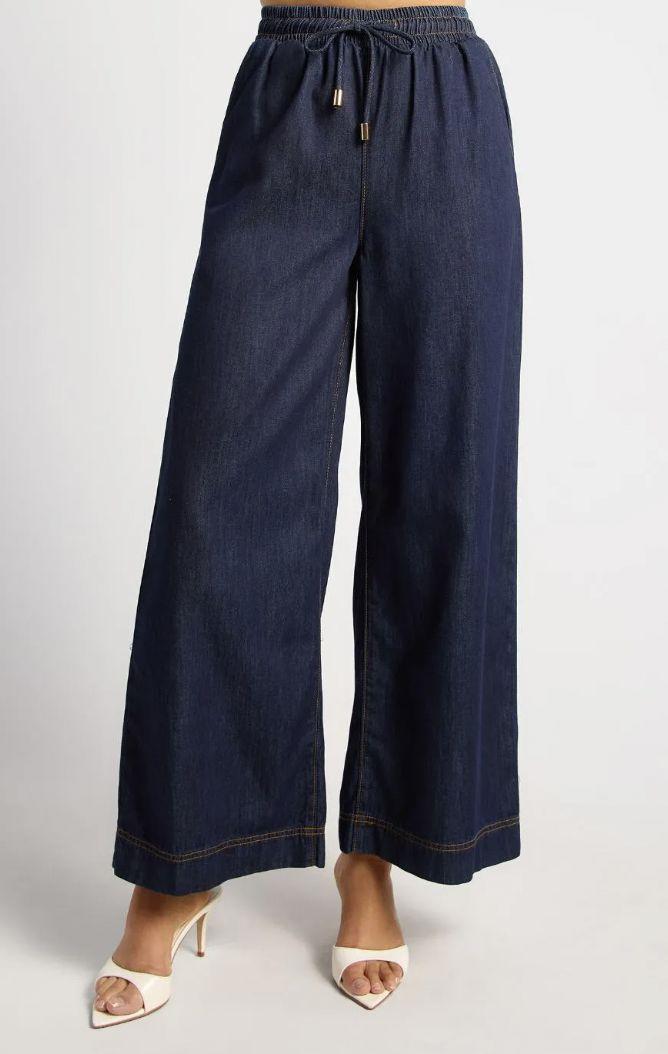 Chambray Pants