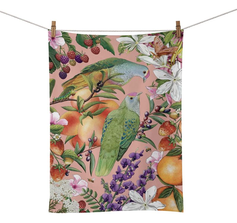 Tea Towel Bountiful Harvest