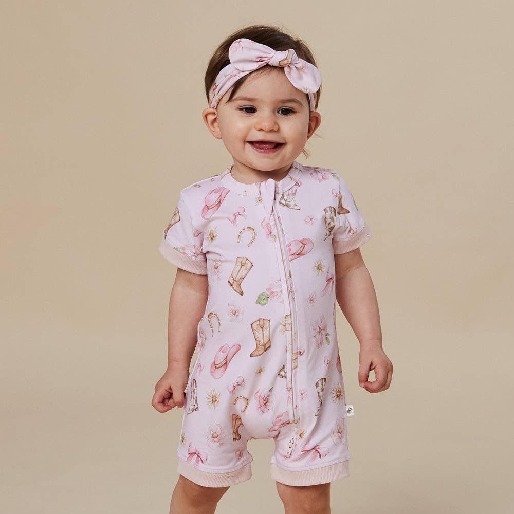 Boots &amp; Bows Organic Snuggle Shortie