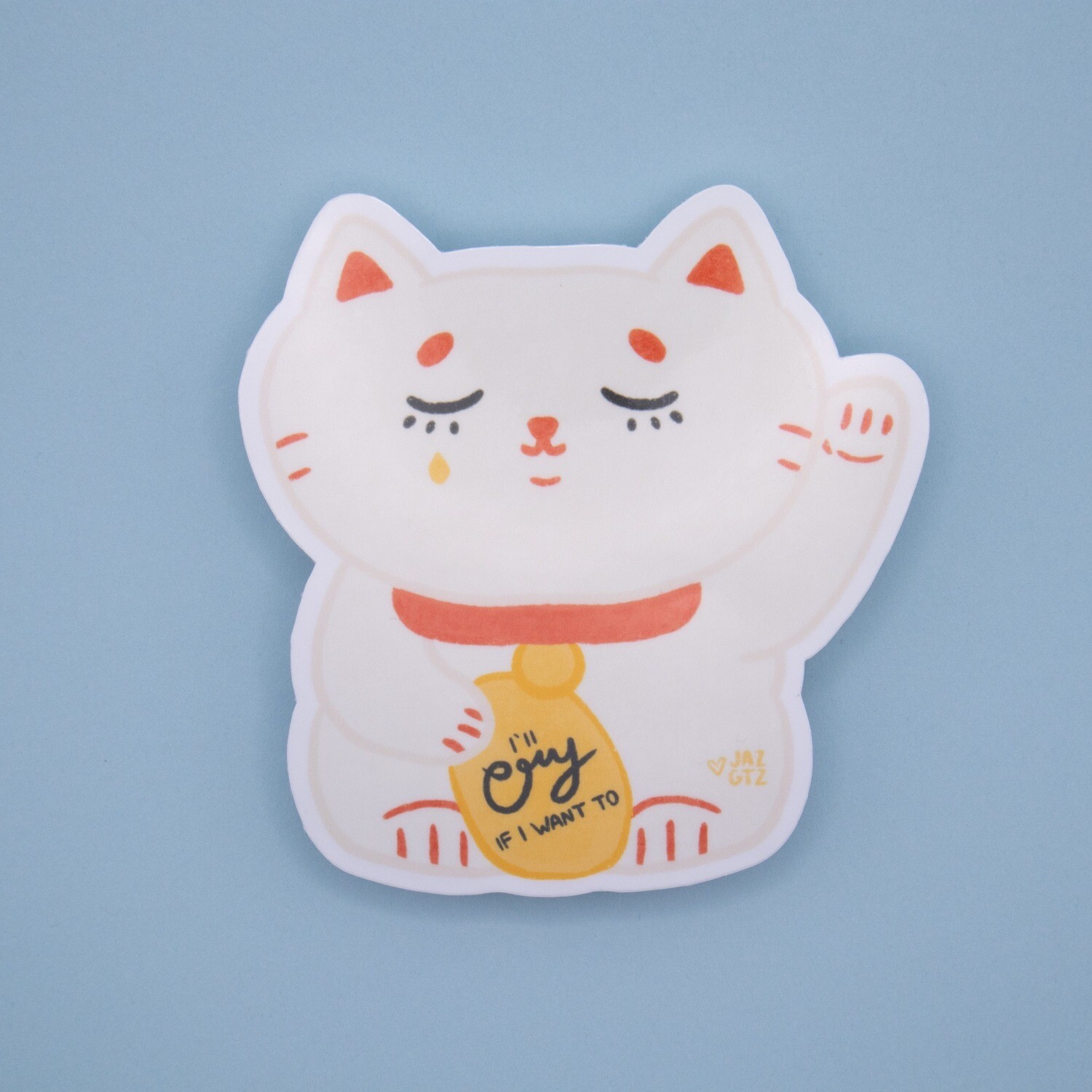 Neko Cat - Handmade Vinyl Sticker