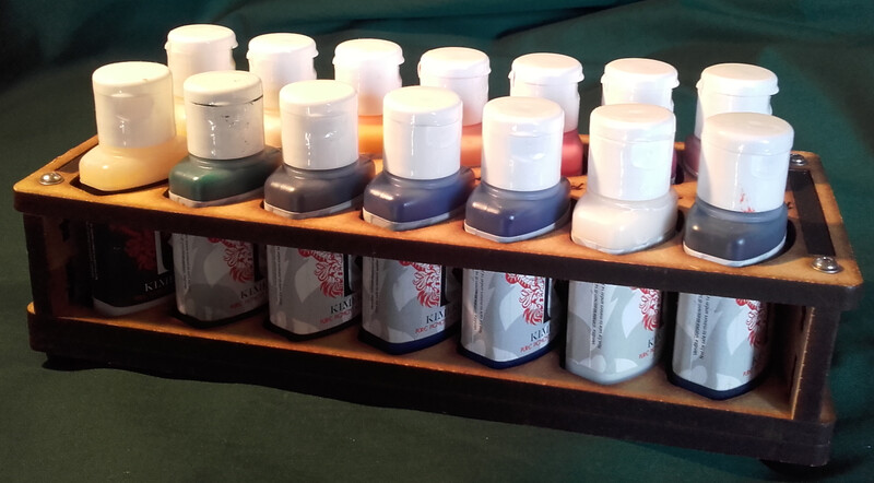 Small Rectangular Kimera Paint Rack