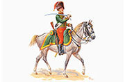 Masterbox 1:32 - French Hussar, Napoleonic Wars Series