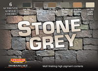 LC-CS40 - LifeColor Stone Set (22ml x 6)